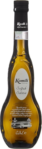 Komili Organik Sızma Cam Şişe 500 ml
