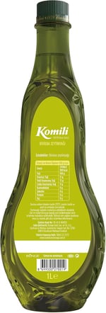 Komili Rıvıera Zeytinyağı 1 Lt Pet Şişe