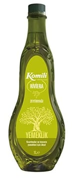 Komili Rıvıera Zeytinyağı 1 Lt Pet Şişe