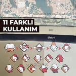KORDAK Bej Askeri Bandana Buff