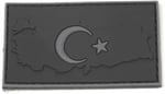 KORDAK Haritalı Türk Bayrağı Peç Arma (Haki)