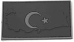 KORDAK Haritalı Türk Bayrağı Peç Arma (Haki)