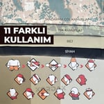 KORDAK Jandarma Çöl Kamuflaj Askeri Bandana Buff