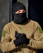 KORDAK Siyah Polar Bere Boyunluk Eldiven