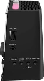 KORG Metronom KDM3, piramit şeklinde dijital metronom, entegre ses ve ritim seçimli metronom, ses çıkışı akort cihazı, siyah