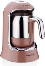Korkmaz Kahvekolik Otomatik Kahve Makinesi Mocha Krom A860-17