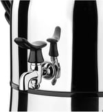 Korkmaz Nosta Inox/Siyah Semaver