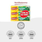 Koroplast 3'lü Çok Al Az Öde Ekonomik Paket Orta Boy 60'lı Buzdolabı Poşeti, Sızdırmaz & BPA İçermez Gıda Saklama Torbası, Et, Tavuk, Balık, Sebze, Meyve, Çorba, Sos, Peynir, Kuruyemiş, Sandviç
