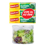 Koroplast 3'lü Çok Al Az Öde Ekonomik Paket Orta Boy 90'lı Buzdolabı Poşeti, Sızdırmaz & BPA İçermez Gıda Saklama Torbası, Et, Tavuk, Balık, Sebze, Meyve, Çorba, Sos, Peynir, Kuruyemiş, Sandviç