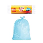 Koroplast Büyük Boy Çöp Poşeti 10'lu 65x80 cm, Sızdırmaz ve Yırtılmaz, Ekonomik Büyük Boy Çöp Torbası, Geri Dönüştürülebilir Atık Torbası, Doğa Dostu, Sürdürülebilir, Güçlü ve Dayanıklı Çöp Poşeti