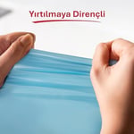 Koroplast Büyük Boy Çöp Poşeti 10'lu 65x80 cm, Sızdırmaz ve Yırtılmaz, Ekonomik Büyük Boy Çöp Torbası, Geri Dönüştürülebilir Atık Torbası, Doğa Dostu, Sürdürülebilir, Güçlü ve Dayanıklı Çöp Poşeti