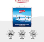 Koroplast Dondurulmuş Gıda Torbası 50x52 cm, Üç Katlı Isı Yalıtımlı Saplı Saklama Torbası, BPA İçermez, Uzun Mesafe Taşıma Kolaylığı, Dondurulmuş Gıda Saklama Poşeti, Koku Hapsi, Isı Yalıtımlı Çanta