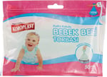Koroplast Pudra Kokulu Bebe Bezi Torbası 50'li Set, Kokuyu Hapseden Sızdırmaz Kilitli Kirli Bebek Bezi Torbası Poşeti, Islak Kuru Çift Katmanlı Kirli Poşeti, Taşınabilir & Hijyenik Anne Bebek Bakımı