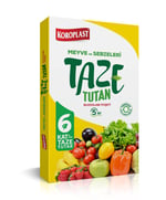 Koroplast Taze Tutan Buzdolabı Poşeti 5'li Set, 30 Güne Kadar Taze Tutan Buzdolabı Torbası, BPA İçermez, Meyve Sebze Saklama Torbası, Yemek Gıda Saklama Poşeti, Tekrar Kullanılabilir Buzdolabı Torbası