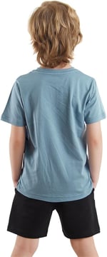 Korsan Dinolar Erkek Çocuk T-shirt Şort Takım