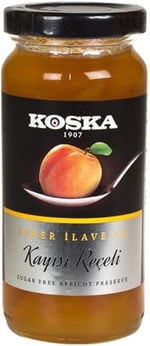 Koska 290 Gram Şeker İlavesiz Kayısı Reçeli
