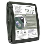 Kotap 12 x 16 Ft. Ağır Hizmet Koruması/Kapsayıcı Tarp, 8 mil, Tersinir, Çok Kullanılabilir, Su Geçirmez, Yeşil-Gümüş, 1'li Paket (TGS- - Seçenekler: Size: 8' X 20', Size: 10' X 10', Size: 10' X 20'...