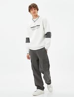 Koton 4WAM70159MK Sweatshirt Erkek