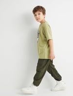 Koton Basic Jogger Pantolon Beli Bağlamalı Pamuklu