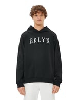 Koton Bisiklet Yaka Uzun Kollu Slogan Baskılı Sweatshirt Sweatshirt Erkek