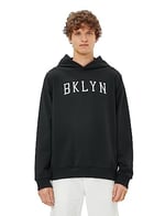 Koton Bisiklet Yaka Uzun Kollu Slogan Baskılı Sweatshirt Sweatshirt Erkek