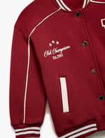 Koton Bomber Varsity Jacket - Seçenekler: 6 Yıl, 7 Yıl, 8 Yıl, 9 Yıl, 12 Yıl, 14 Yıl
