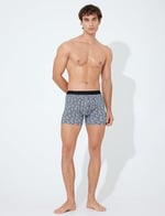 Koton Çiçek Baskılı 3'lü Boxer Set 4SLM90025MK Boxer Erkek
