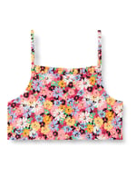 Koton Çiçekli Crop Bluz Askılı Bluz Kız çocuk
