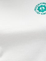 Koton Crop Tişört Nakışlı Kısa Kollu Bisiklet Yaka Tişört Kadın