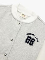 Koton Crop Varsity Jacket - Seçenekler: 6 Yıl, 7 Yıl, 8 Yıl, 9 Yıl, 12 Yıl, 14 Yıl