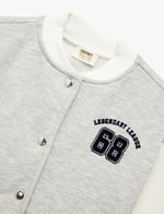 Koton Crop Varsity Jacket - Seçenekler: 6 Yıl, 7 Yıl, 8 Yıl, 9 Yıl, 12 Yıl, 14 Yıl