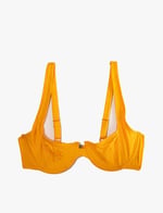Koton Şahika Ercümen X Koton - Balenli Destekli Bikini Üstü