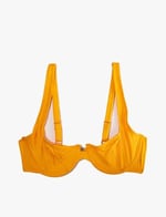 Koton Şahika Ercümen X Koton - Balenli Destekli Bikini Üstü