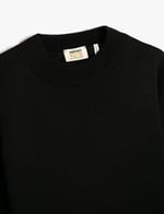 Koton Sweater Knit Basic Long Sleeve Half Stand Up Neck
