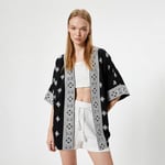 Koton Viskon Kimono Nakışlı