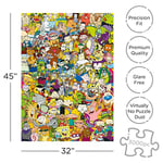 KOVA BURCU Nickelodeon 90'lar Bulmaca (3000 Parça Puzzle) - Resmen Lisanslı Nickelodeon Mal ve Koleksiyon - Glare Free - Hassas Fit - hemen hemen yok Dust Bulmaca - 32 x 45 inç