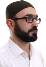 Koyu Haki Kışlık Çapraz Desenli Dokuma Takke