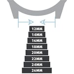 Koyu Kahverengi Spor Hakiki Deri Saat Kordonu Kayış 18-20-22-24-26mm (20mm)