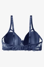 Koza Underwear Kadın Tül Detaylı Dolgusuz Toparlayıcı Minimizer Sütyen