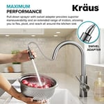 Kraus KPF-2620SFS Oletto Mutfak Bataryası, 40 cm, Noktasız Paslanmaz Çelik