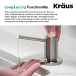 Kraus KSD-43SFS Mutfak Sabunu ve Losyon Dispenseri, Lekesiz Paslanmaz Çelik