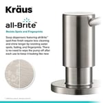 Kraus KSD-43SFS Mutfak Sabunu ve Losyon Dispenseri, Lekesiz Paslanmaz Çelik