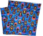 Kravatkolik African Mask Mavi Bandana BND08