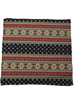Kravatkolik Çok Renkli Motif Baskılı İpek Mendil SPS326