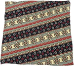 Kravatkolik Çok Renkli Motif Baskılı İpek Mendil SPS198