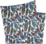 Kravatkolik Feather Çok Renkli Bandana BND78
