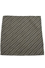 Kravatkolik Gri Motif Baskılı İpek Mendil SPS176