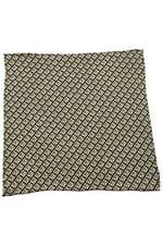 Kravatkolik Gri Motif Baskılı İpek Mendil SPS160