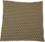 Kravatkolik Sarı - Lacivert Motif Baskılı İpek Mendil SPS405