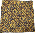 Kravatkolik Sarı Motif Baskılı İpek Mendil SPS258